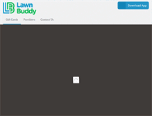 Tablet Screenshot of lawnbuddy.com